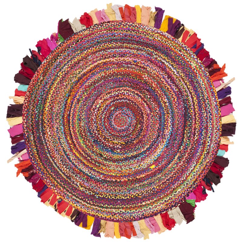 Round Hand Woven Rugs Pictures