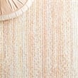 Safavieh Braided 5' Round Hand Woven Rug in Beige
