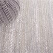 Safavieh Braided 5' Round Hand Woven Rug in Light Gray