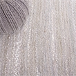 Safavieh Braided 6' Round Hand Woven Rug in Light Gray