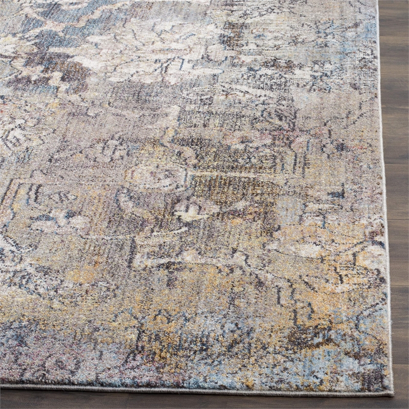 Safavieh Bristol 4' x 6' Rug in Blue and Gray