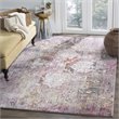 Safavieh Bristol 6' x 9' Rug in Pink and Ivory