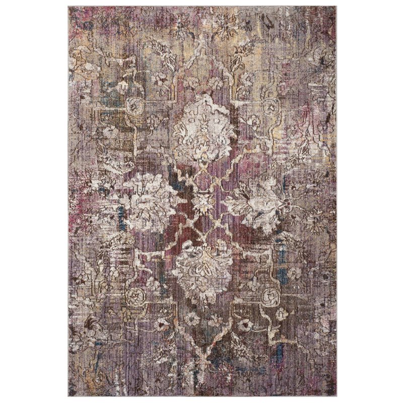 Safavieh Bristol 6' x 9' Rug in Pink and Ivory
