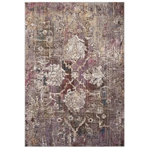Safavieh Bristol 6' x 9' Rug in Pink and Ivory