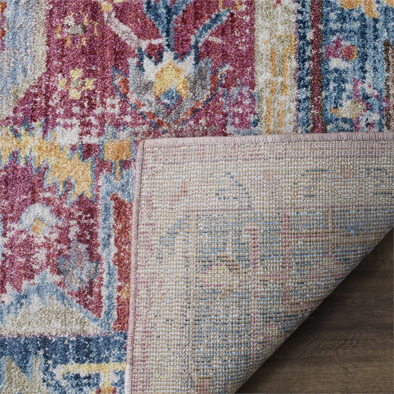 Safavieh Bristol 4' x 6' Rug in Red and Blue