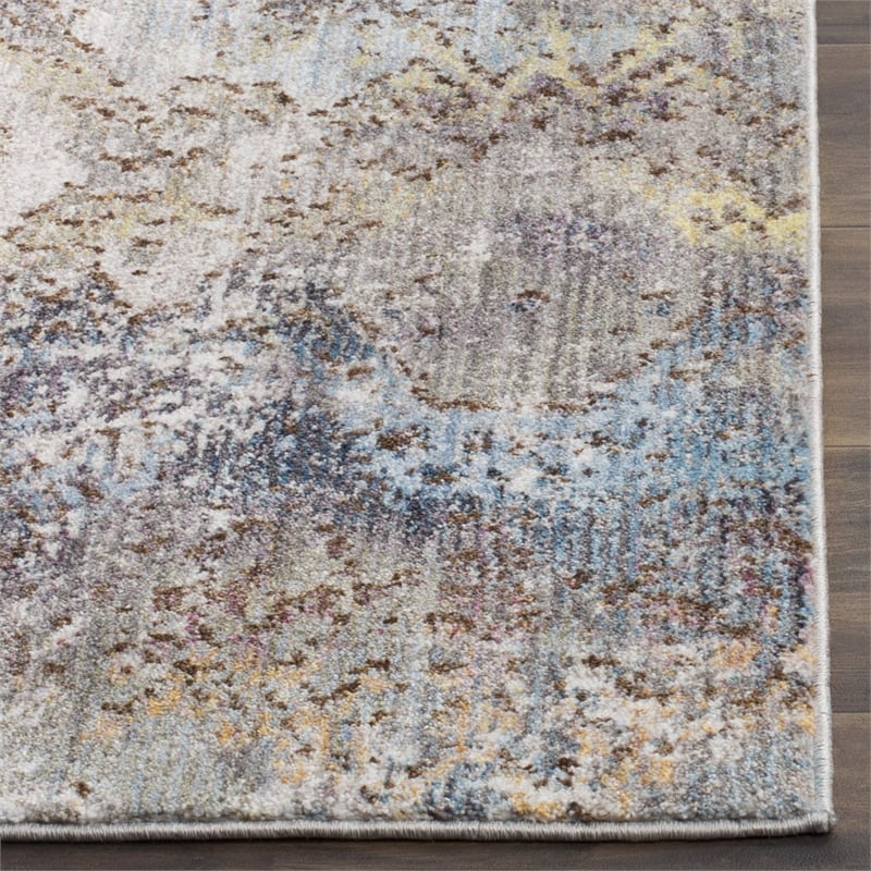 Safavieh Bristol 3' x 5' Rug in Turquoise and Ivory