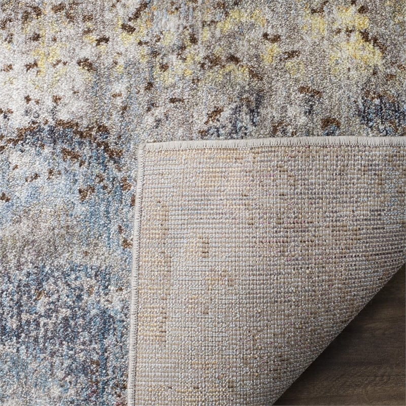 Safavieh Bristol 3' x 5' Rug in Turquoise and Ivory