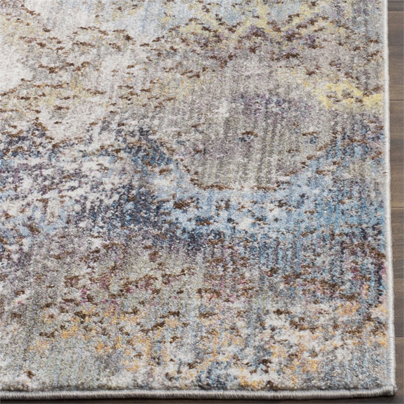 Safavieh Bristol 4' x 6' Rug in Turquoise and Ivory