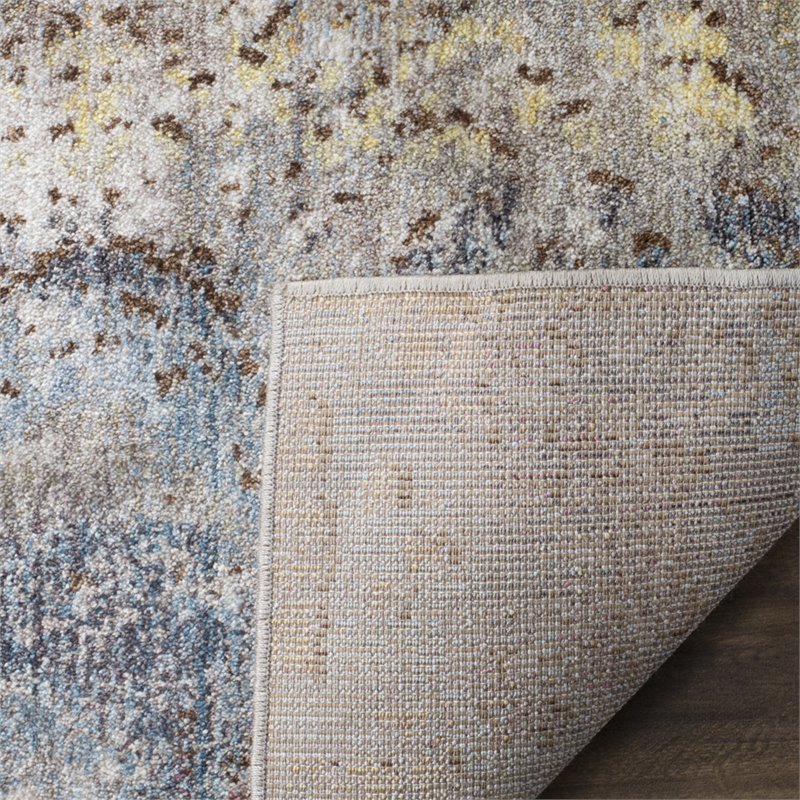 Safavieh Bristol 4' x 6' Rug in Turquoise and Ivory
