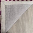 Safavieh Cambridge 6' Square Hand Tufted Wool Rug in Ivory and Fuchsia