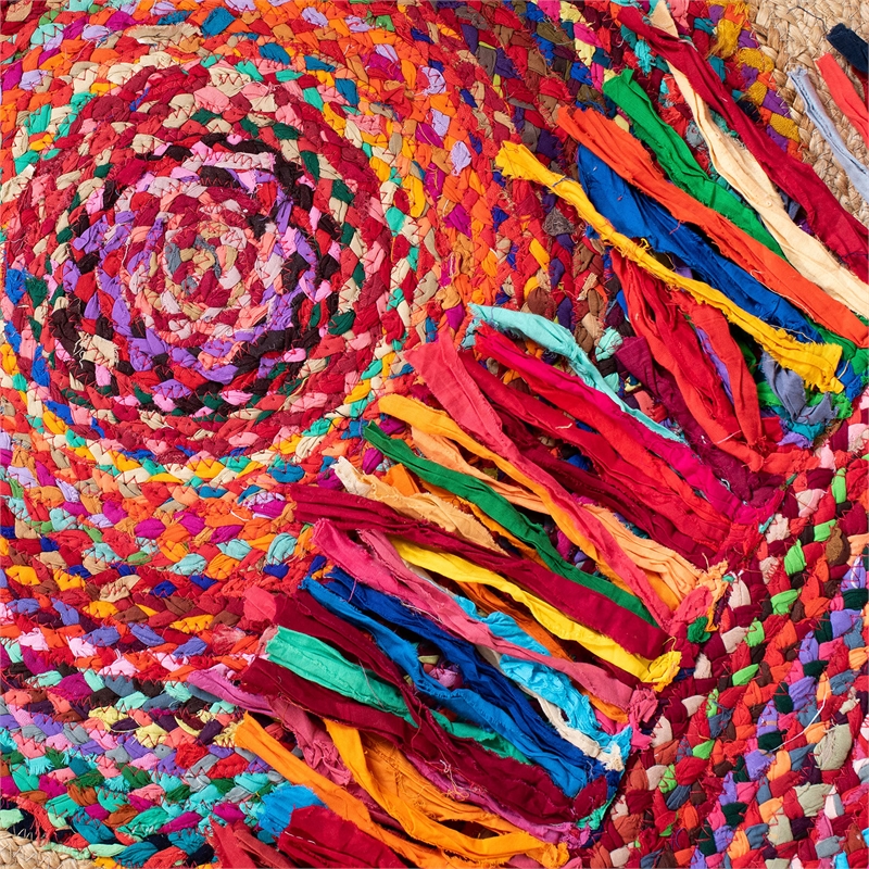 Safavieh Cape Cod 4' Round Hand Woven Jute Rug