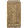 Safavieh Catalina 3 Drawer Wood and Mirror Chest in Oak