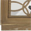 Safavieh Catalina 3 Drawer Wood and Mirror Chest in Oak