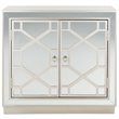 Safavieh Juniper Mirrored Accent Chest in Champagne