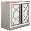 Safavieh Juniper Mirrored Accent Chest in Champagne