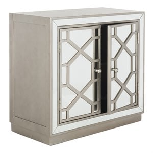 safavieh juniper mirrored accent chest