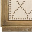 Safavieh Yuna Accent Chest in Rustic Oak and Beige