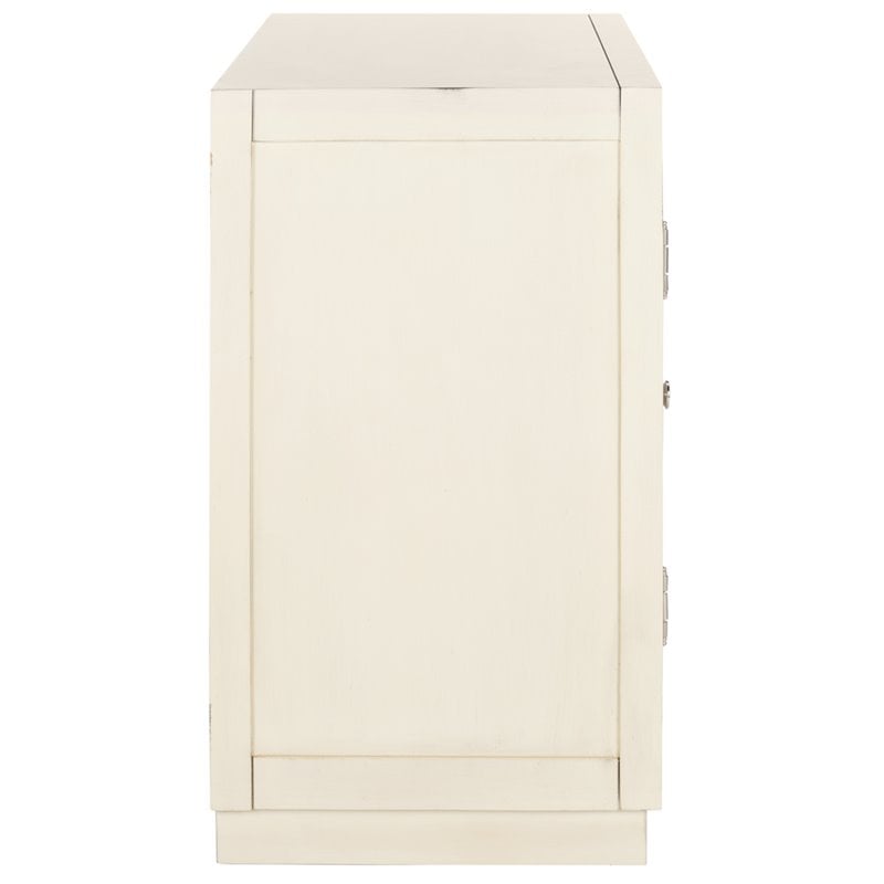 Safavieh Yuna Accent Chest in Antique Beige and Light Gray