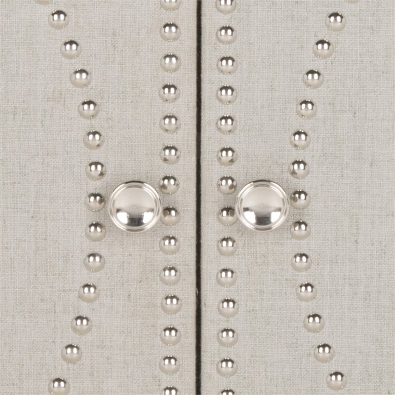 Safavieh Yuna Accent Chest in Antique Beige and Light Gray