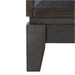 Safavieh Shannon Mirrored Accent Chest in Gray Wash and Walnut