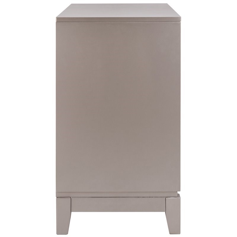 Safavieh Shannon Mirrored Accent Chest in Champagne