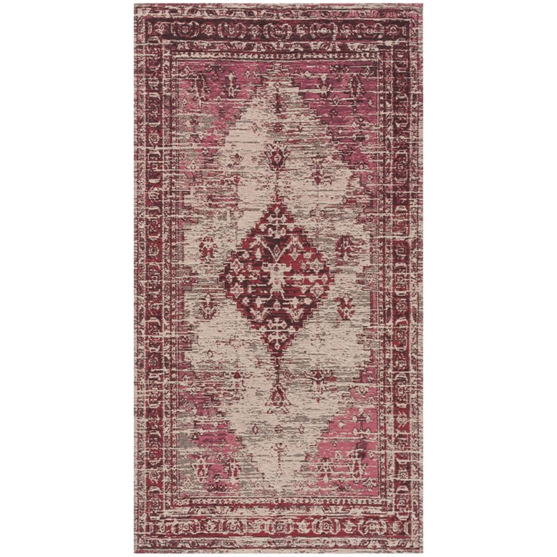 Safavieh Classic Vintage 5' x 8' Rug in Fuchsia
