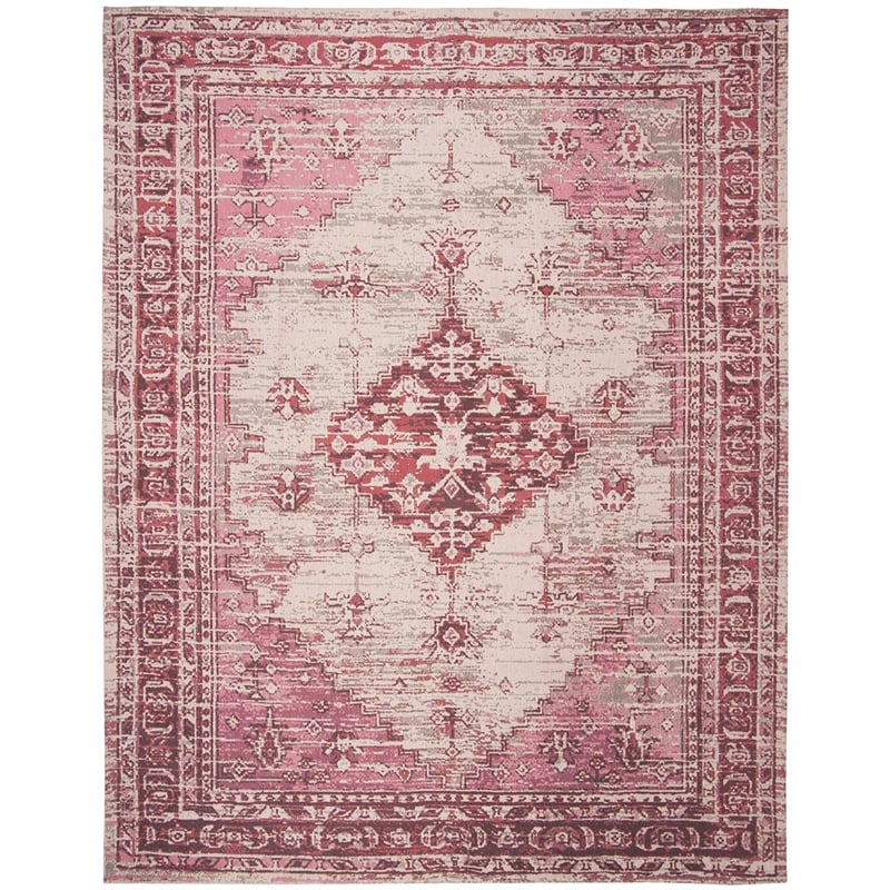 Safavieh Classic Vintage 6' x 9' Rug in Fuchsia