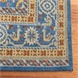 Safavieh Classic Vintage 6' x 9' Rug in Blue and Gold