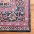 Safavieh Classic Vintage 5' x 8' Rug in Navy and Pink