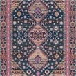 Safavieh Classic Vintage 6' x 9' Rug in Navy and Pink