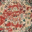 Safavieh Classic Vintage 5' x 8' Rug in Red and Charcoal