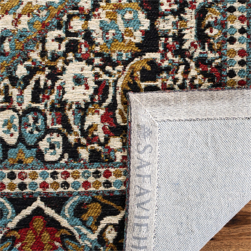 Safavieh Classic Vintage 5' x 8' Rug in Red and Charcoal