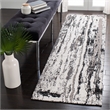 Safavieh Classic Vintage 6' x 9' Rug in Navy and Ivory