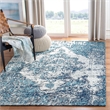 Safavieh Classic Vintage 5' x 8' Rug in Blue and Ivory