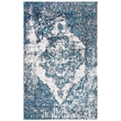 Safavieh Classic Vintage 6' x 9' Rug in Blue and Ivory