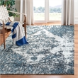 Safavieh Classic Vintage 4' x 6' Rug in Navy and Ivory