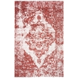Safavieh Classic Vintage 5' x 8' Rug in Rust and Ivory