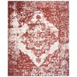 Safavieh Classic Vintage 6' x 9' Rug in Rust and Ivory