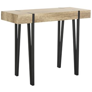Safavieh Alyssa Console Table in Natural and Black