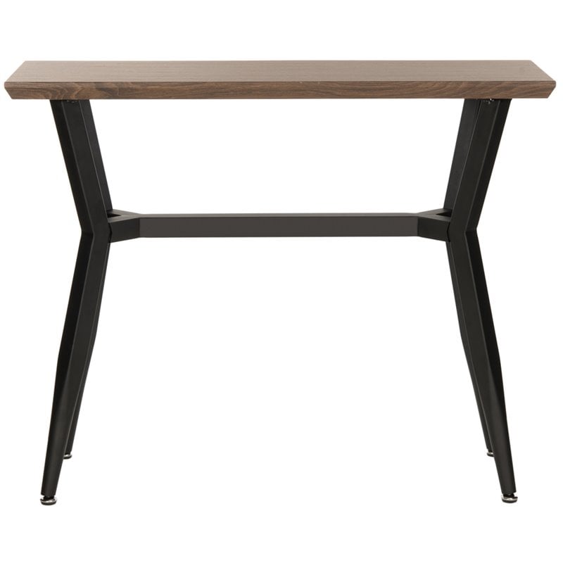 Safavieh Andrew Console Table in Brown and Black