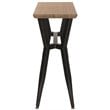 Safavieh Andrew Console Table in Brown and Black