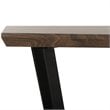 Safavieh Andrew Console Table in Brown and Black