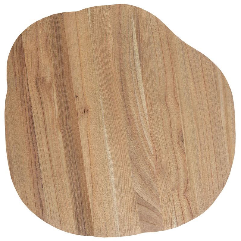 Safavieh Dale Free Edge Coffee Table in Weathered Oak