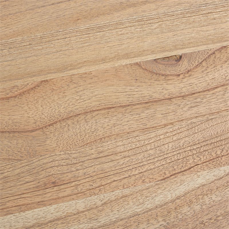 Safavieh Dale Free Edge Coffee Table in Weathered Oak