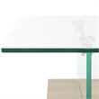 Safavieh Kayley Glass Coffee Table in Natural