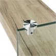 Safavieh Kayley Glass Coffee Table in Natural