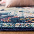 Safavieh Crystal 4' x 6' Rug in Navy Fuchsia