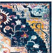 Safavieh Crystal 4' x 6' Rug in Navy Fuchsia