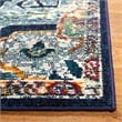 Safavieh Crystal 9' x 12' Rug in Navy Fuchsia