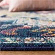 Safavieh Crystal 9' x 12' Rug in Navy Fuchsia